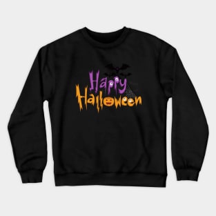 Happy Halloween Pumpkin Scary Crewneck Sweatshirt